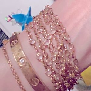 ❤️🥰 Authentic Swarovski crystal bracelet with crystal diamonds